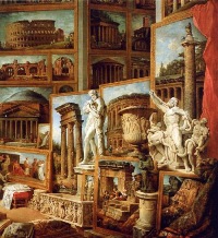 Quadro di G.Paolo Pannini - Roma Antica - Louvre